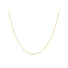 Solid Diamond Cut Cable 45cm Chain in 9ct Yellow Gold