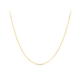 Solid Diamond Cut Cable 45cm Chain in 9ct Yellow Gold