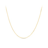 Solid Diamond Cut Cable 45cm Chain in 9ct Yellow Gold