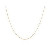45cm Curb Link Chain in 9ct Yellow Gold