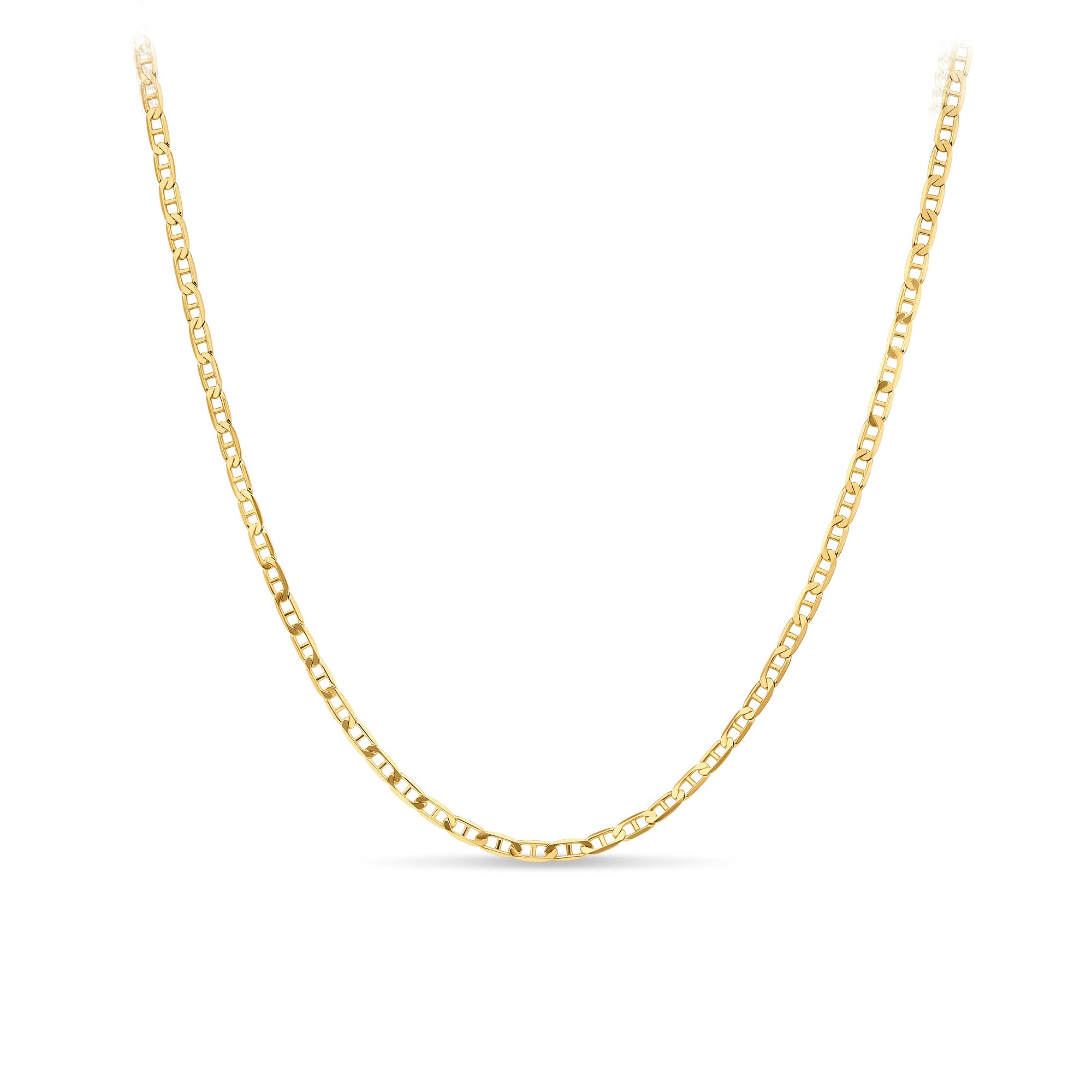 Solid Anchor Link Chain in 9ct Yellow Gold