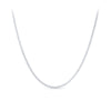 50cm Belcher Link Chain in 9ct White Gold