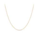 40cm Cable Link Chain in 9ct Yellow Gold