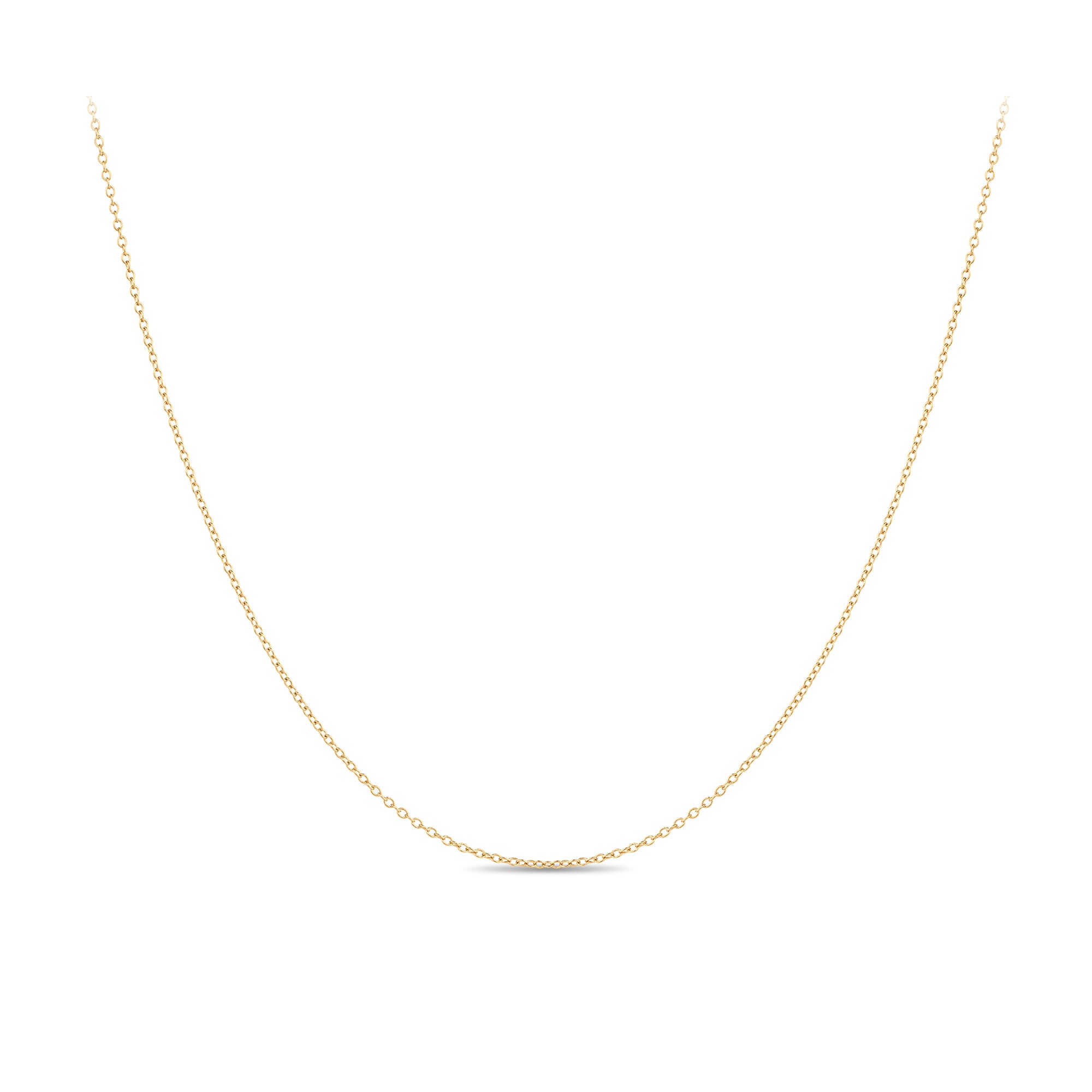 45cm Cable Link Chain in 9ct Yellow Gold
