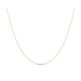 45cm Cable Link Chain in 9ct Yellow Gold