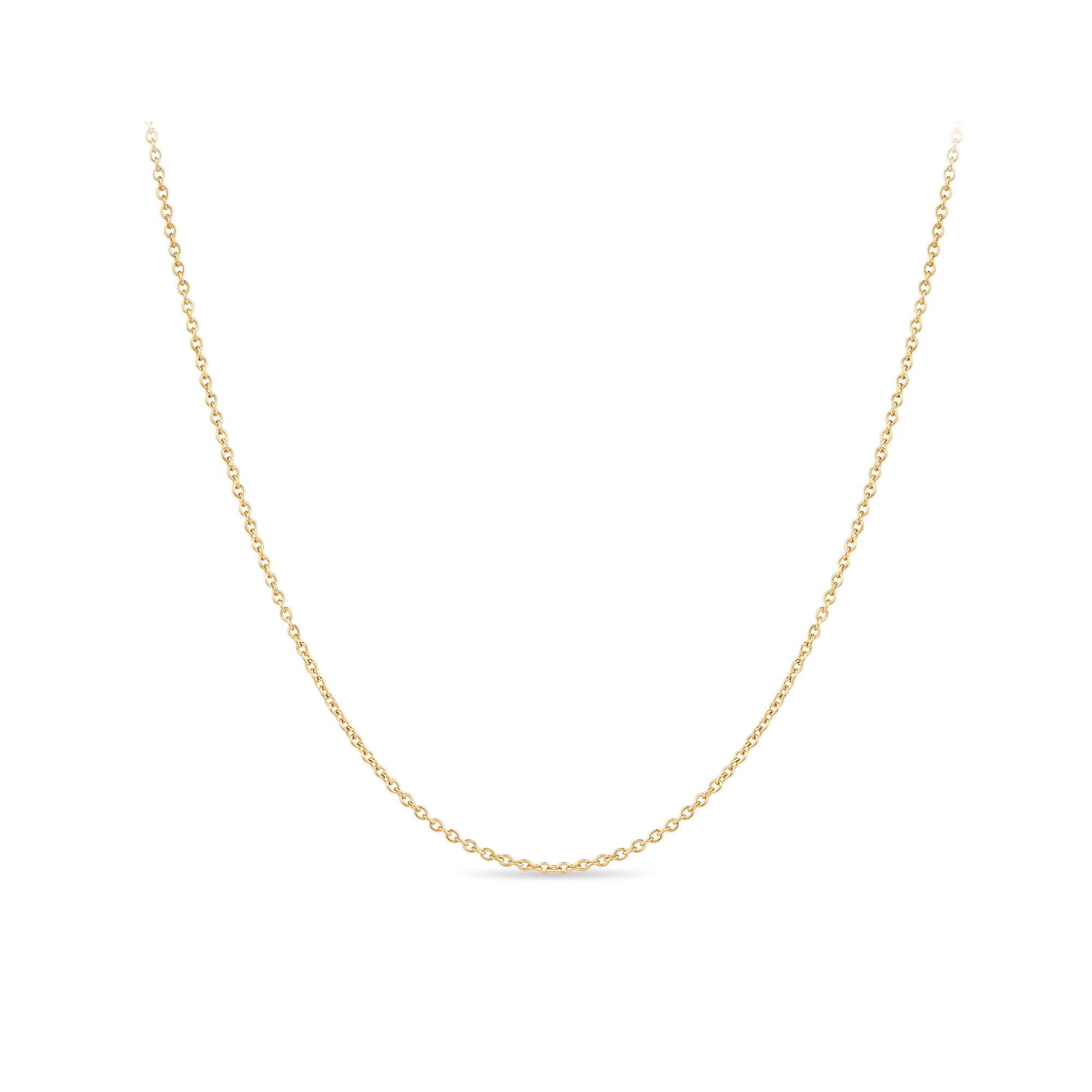 45cm Cable Link Chain in 9ct Yellow Gold