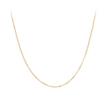 45cm Cable Link Chain in 9ct Yellow Gold