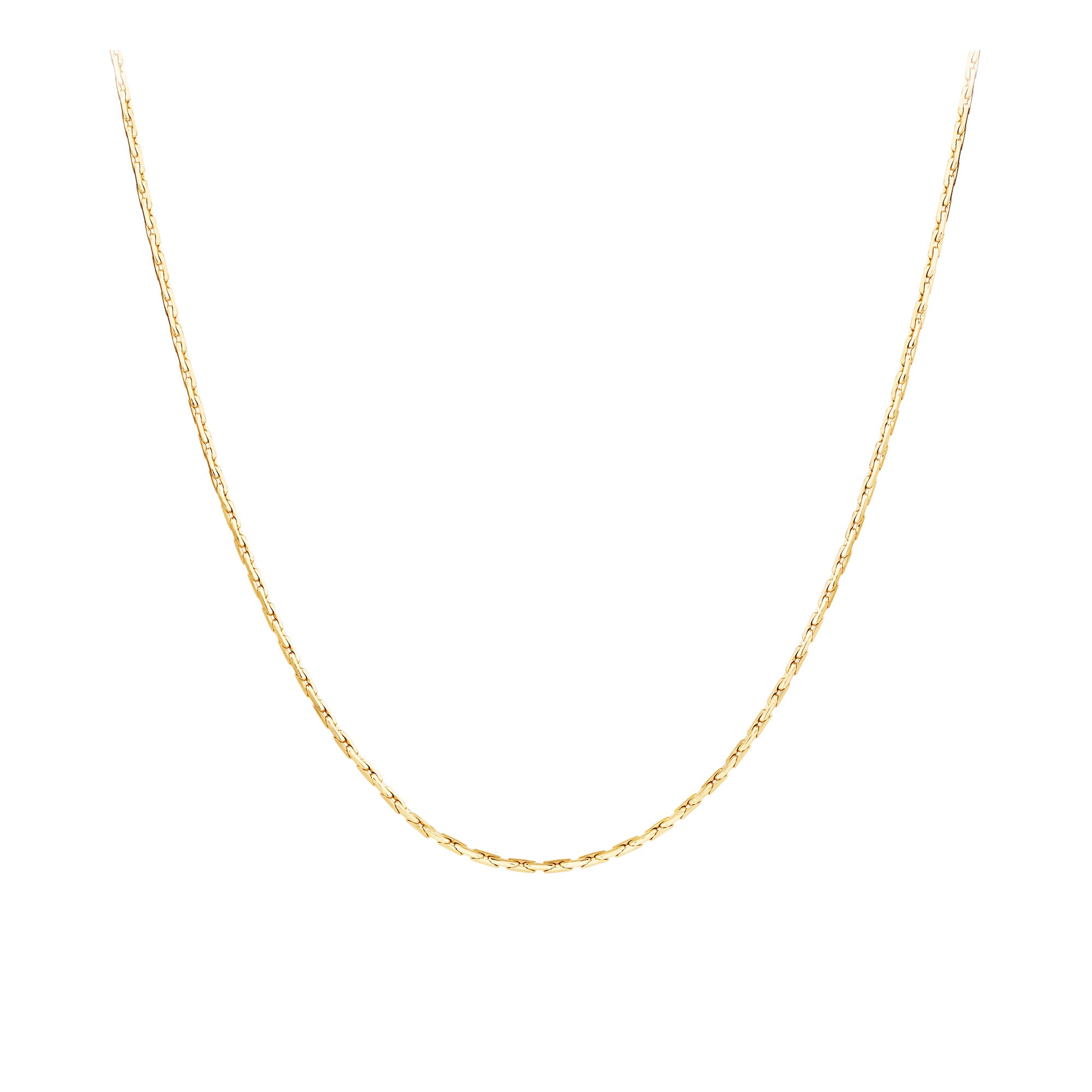 Cobra Chain in 9ct Yellow Gold