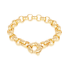 Euro Belcher Bracelet made in 9ct Yellow Gold
