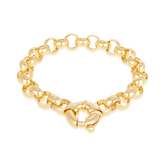 Euro Belcher Bracelet made in 9ct Yellow Gold
