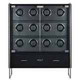 WOLF Axis 12 Piece Watch Winder Cabinet | Wallace Bishop