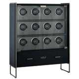 WOLF Axis 12 Piece Watch Winder Cabinet | Wallace Bishop