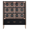 WOLF Axis 12 Piece Watch Winder Cabinet Copper | Wallace Bishop