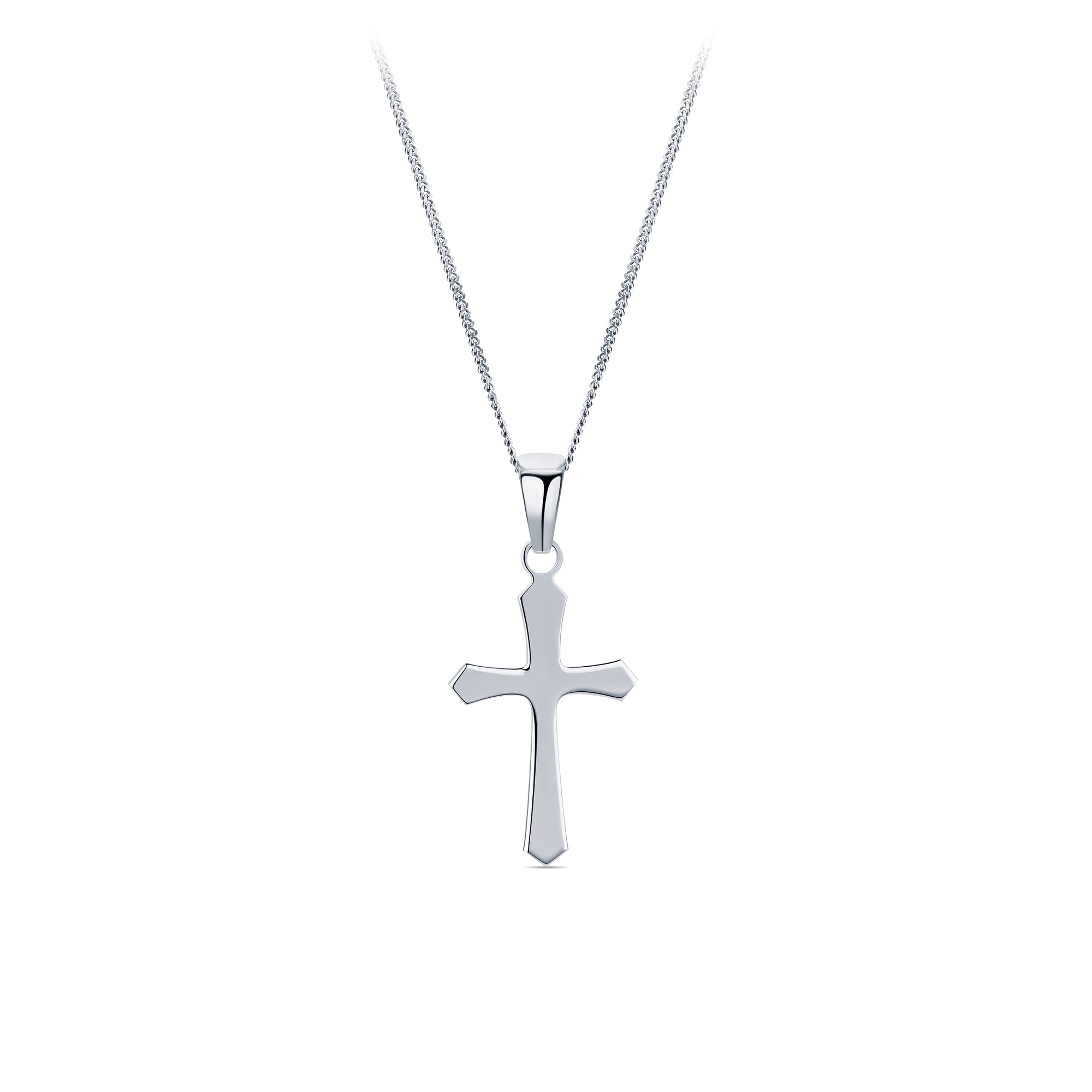 Cross Pendant in Sterling Silver