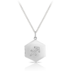 Sagittarius Pendant in Sterling Silver