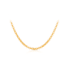 50cm Belcher Chain Necklace in 9ct Yellow Gold