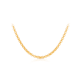 50cm Belcher Chain Necklace in 9ct Yellow Gold