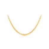 50cm Belcher Chain Necklace in 9ct Yellow Gold - Wallace Bishop