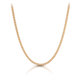 50cm Curb Link Chain in 9ct Yellow Gold - Wallace Bishop