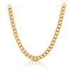 50cm Curb Link Chain in 9ct Yellow Gold