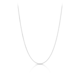50cm Solid Cable Link Chain in Sterling Silver