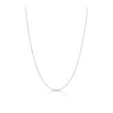 50cm Solid Cable Link Chain in Sterling Silver - Wallace Bishop