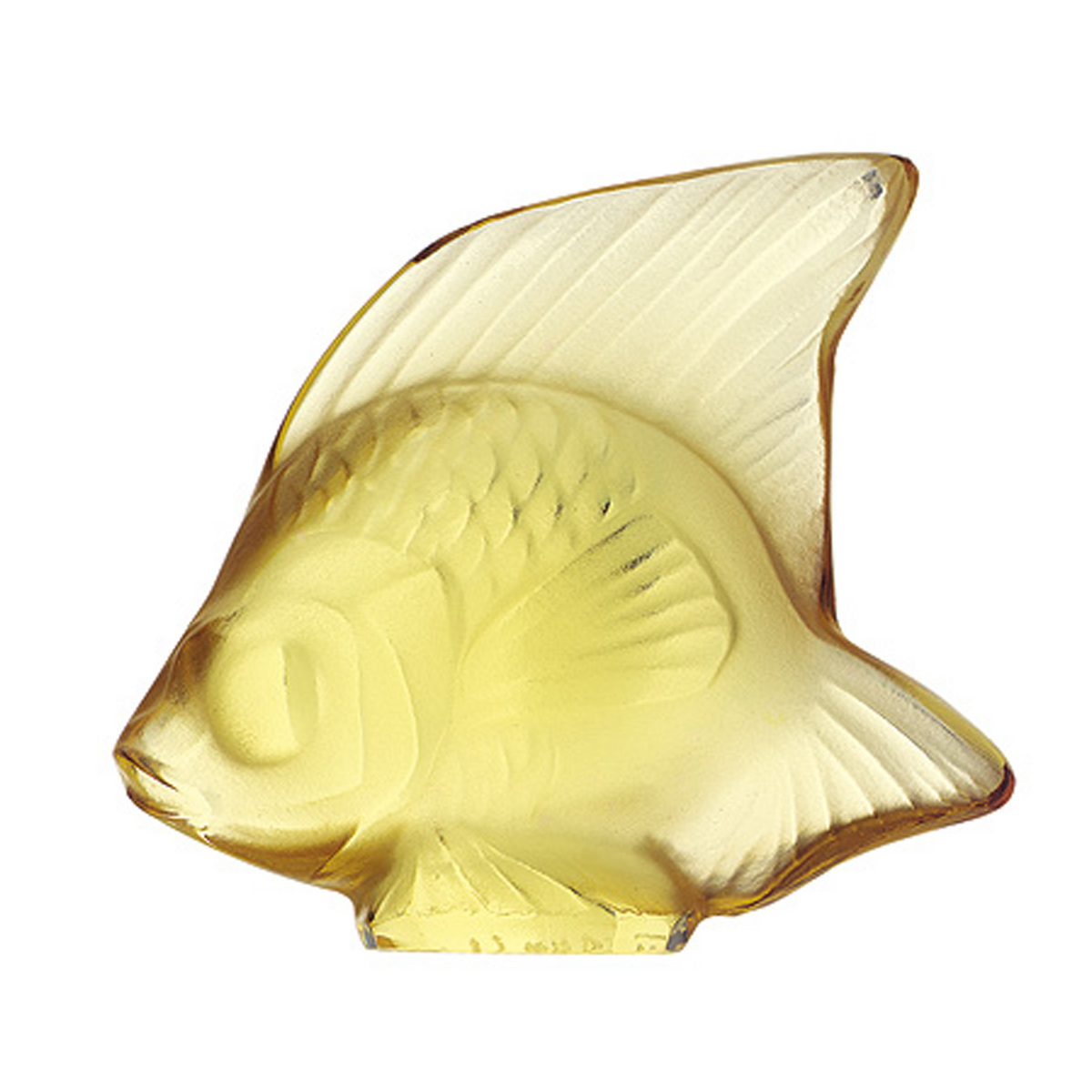 Lalique Fish Yellow Gold