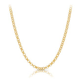 55cm Belcher Solid Chain in 9ct Yellow Gold - Wallace Bishop