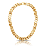 55cm Curb Chain in 9ct Yellow Gold