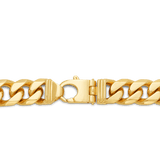 55cm Curb Chain in 9ct Yellow Gold