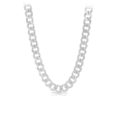 55cm Curb Chain in Sterling Silver - Wallace Bishop