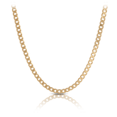 55cm Curb Link Chain in 9ct Yellow Gold - Wallace Bishop