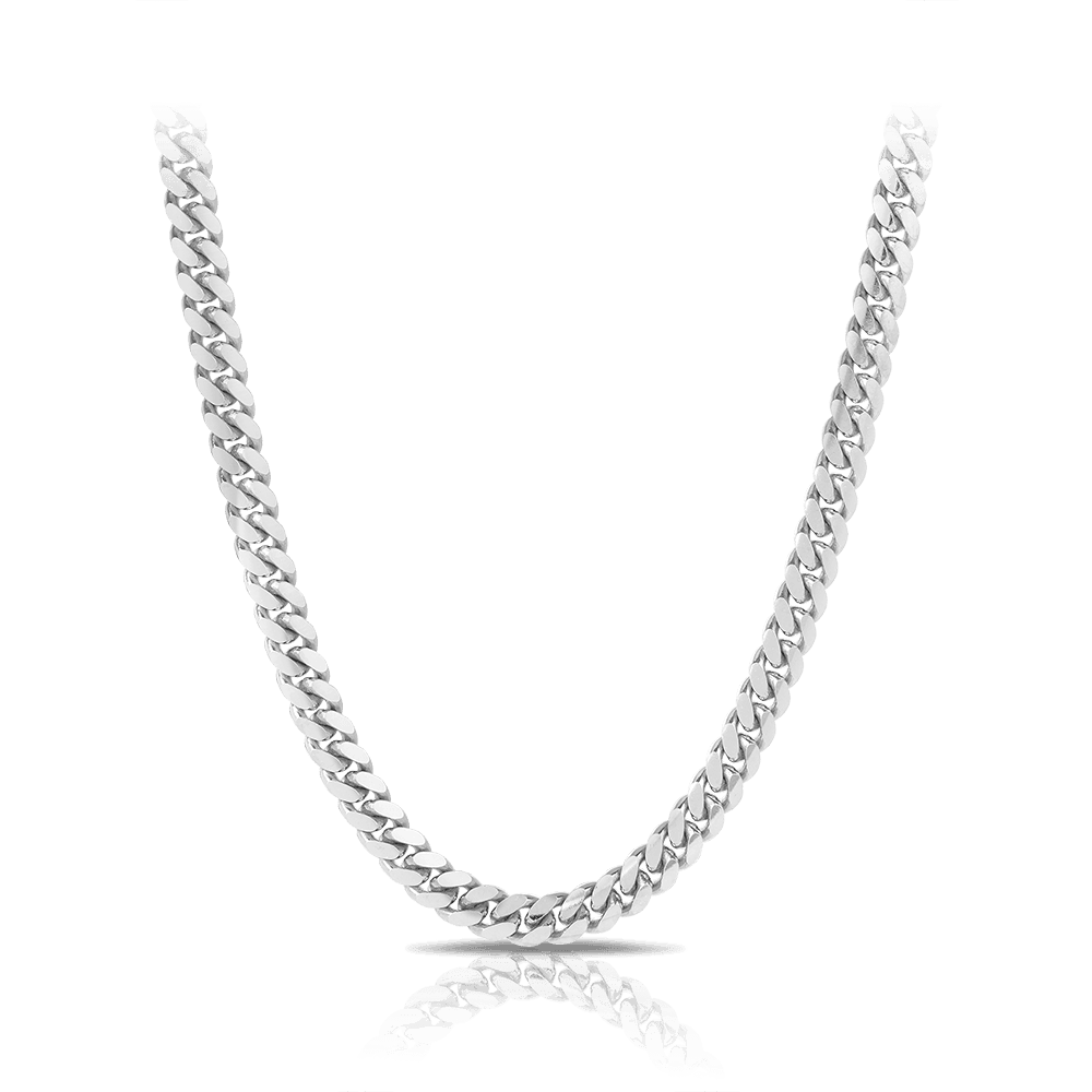 55cm Curb Link Chain in Sterling Silver
