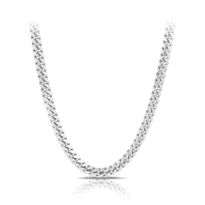 55cm Curb Link Chain in Sterling Silver - Wallace Bishop