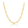 55cm Figaro Chain in 9ct Yellow Gold