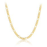 55cm Figaro Chain in 9ct Yellow Gold - Wallace Bishop