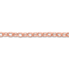 55cm Oval Belcher Solid Chain in 9ct Rose Gold