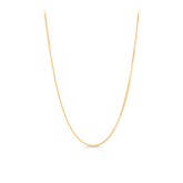 55cm Solid Curb Link Chain in 18ct Yellow Gold - Wallace Bishop