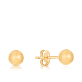 5mm Ball Studs in 9ct Yellow Gold - Wallace Bishop