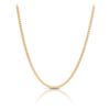 60cm Curb Link Chain in 9ct Yellow Gold