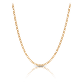 60cm Curb Link Chain in 9ct Yellow Gold