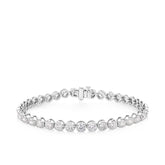 7.00ct TDW Diamond Tennis Bracelet in 18ct White Gold - Wallace Bishop