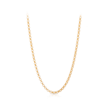 70cm Belcher Chain Necklace in 9ct Yellow Gold