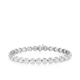 9.00ct TDW Diamond Tennis Bracelet in 18ct White Gold