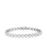 9.00ct TDW Diamond Tennis Bracelet in 18ct White Gold - Wallace Bishop