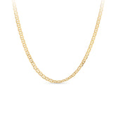 9ct Yellow Gold Anchor Pattern Chain Necklace - Wallace Bishop