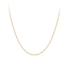 9ct Yellow Gold Cable Chain Polished Necklace
