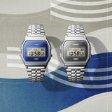 Casio Vintage watches with Seigaiha wave dial