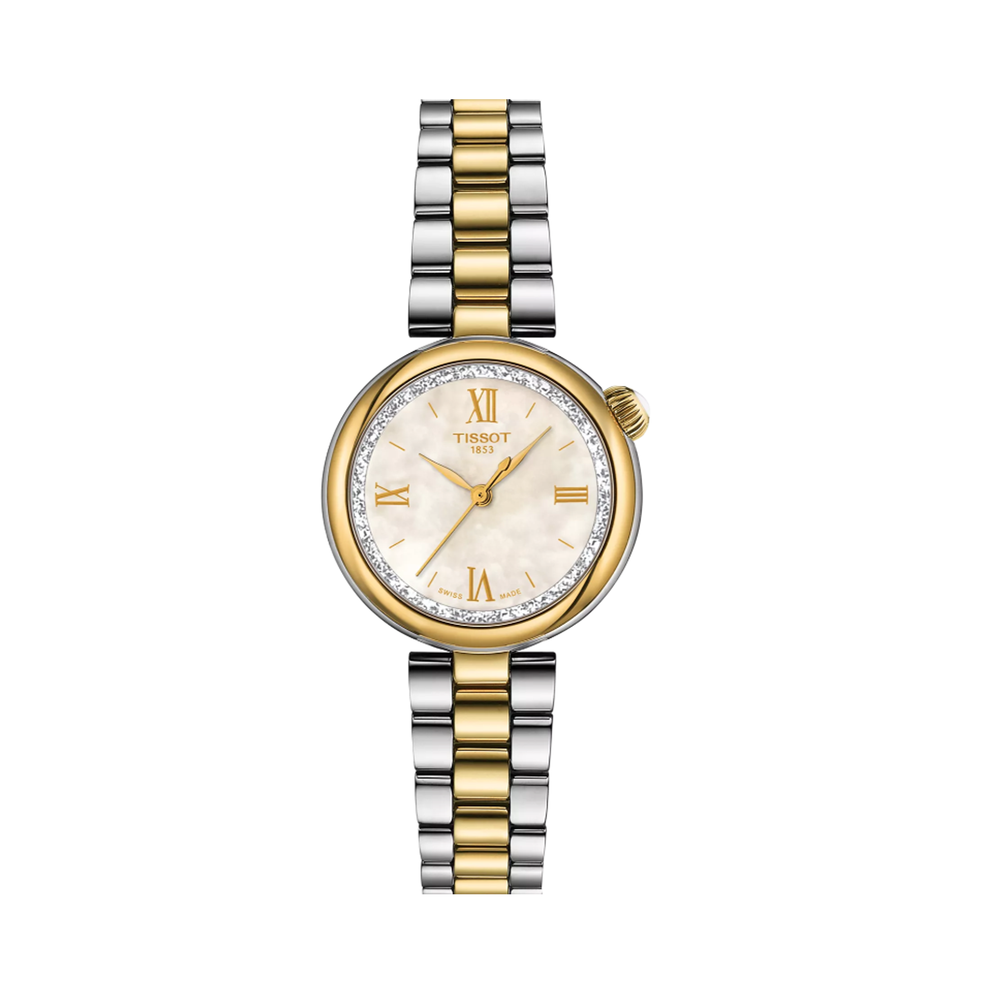 Tissot Women's Stainless Steel & Yellow IP Quartz Watch T152.010.22.118.01