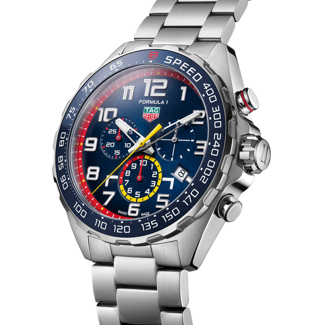 TAG Heuer Formula 1 x Red Bull Racing Men's 43mm Quartz Chronograph Watch CAZ101AL.BA0842